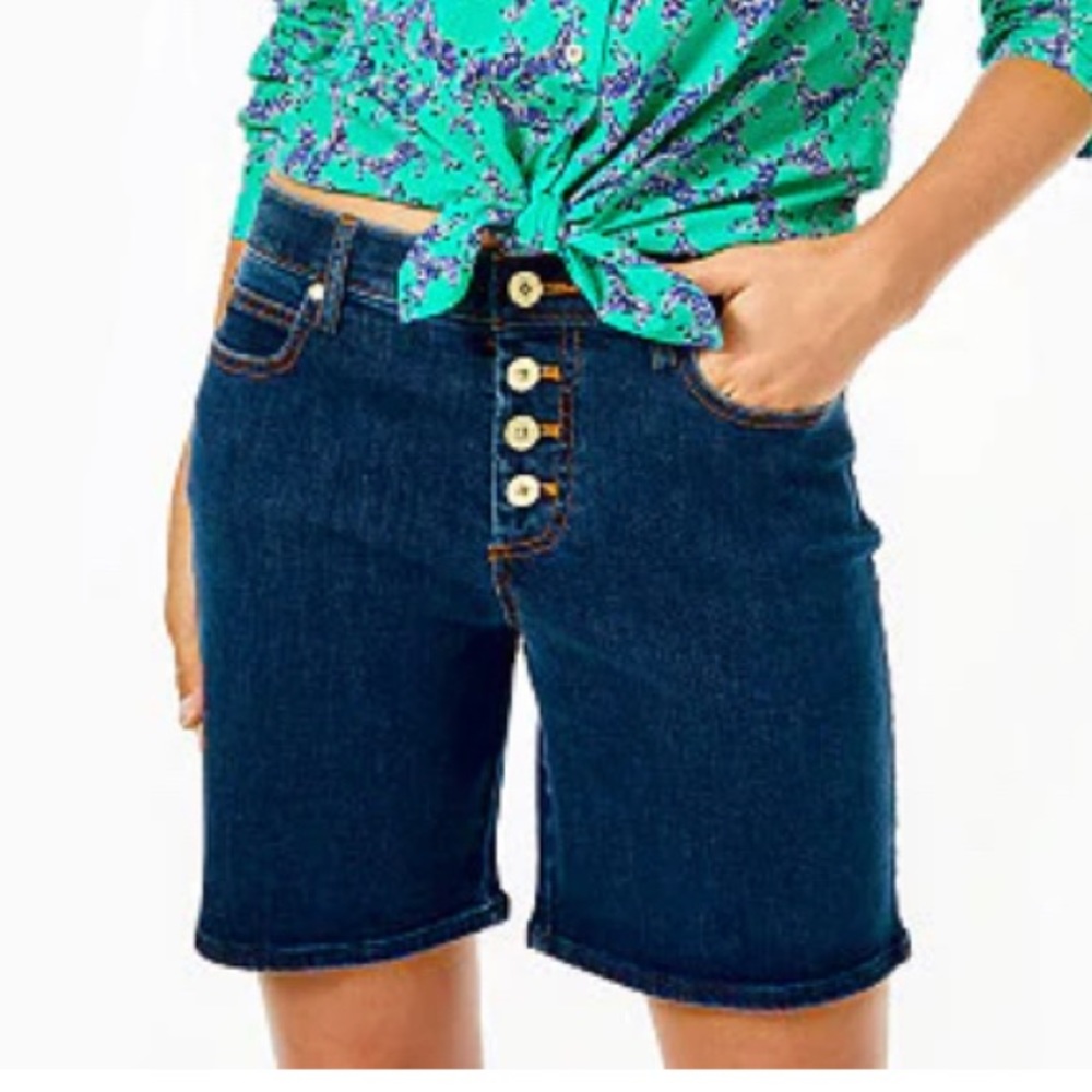 Lilly Pulitzer 7” Caraway Stretch Short